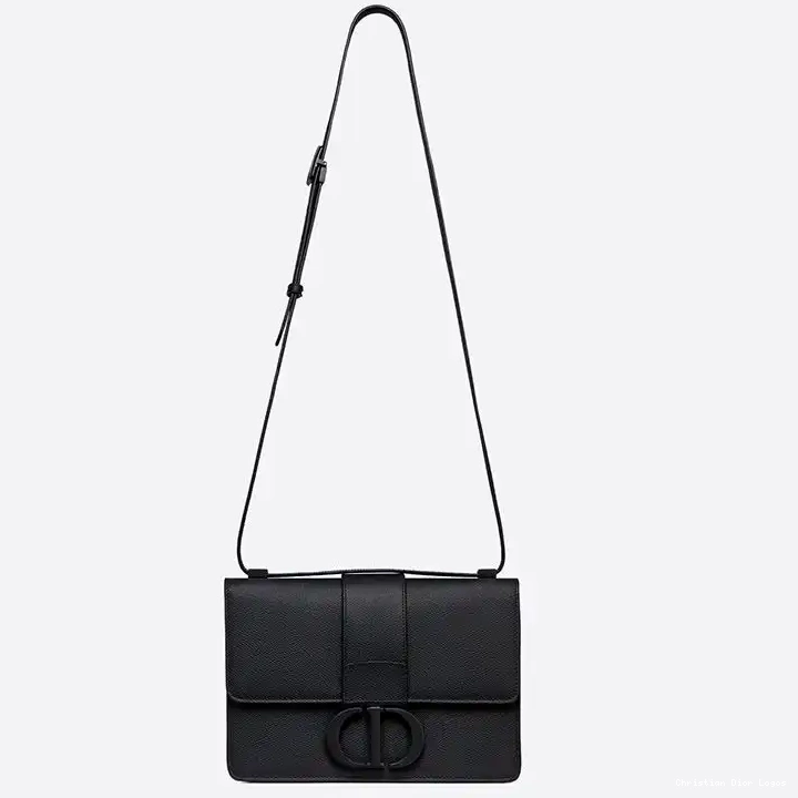 Cheap Bag Ultramatte Dior Calfskin 30 Black Montaigne Grained 0610 Luxury